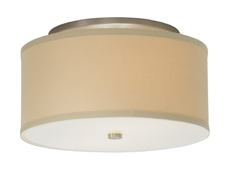LED ceiling fixture semi flush mount