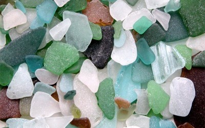 Fresh Sea Glass Colors